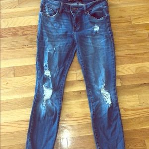 STS Blue Skinny ankle jeans